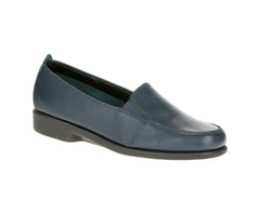 Hush Puppies Heaven Navy Leather | Women Walking Shoes