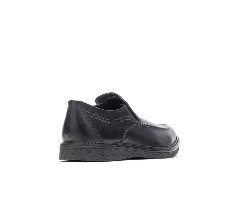 Hush Puppies Jaden Mt Slip-On Black Leather | Men Slip-Ons