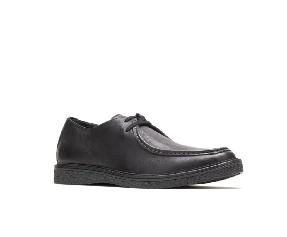 Hush Puppies Jaden Oxford Black Leather | Men Oxfords