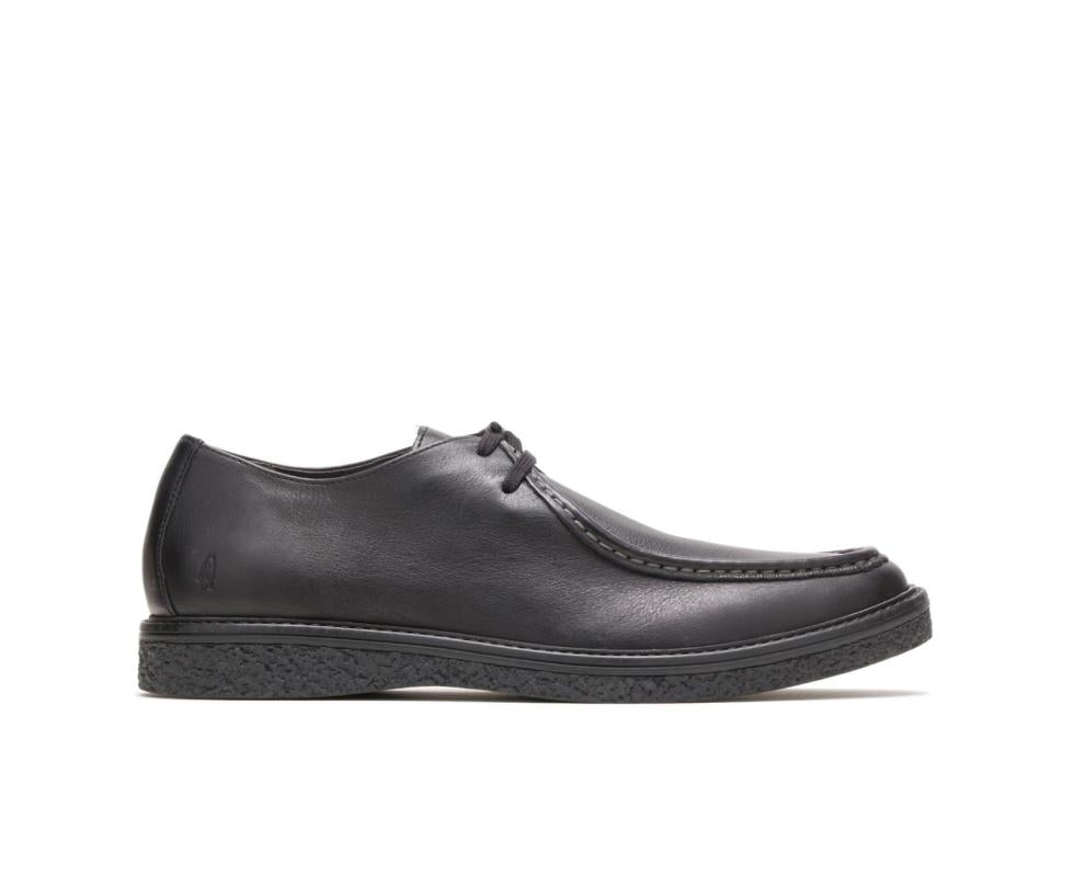 Hush Puppies Jaden Oxford Black Leather | Men Oxfords