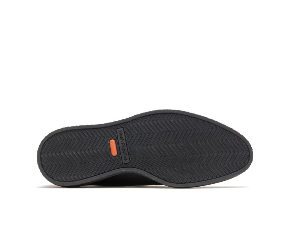 Hush Puppies Jaden Oxford Black Leather | Men Oxfords