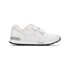 Hush Puppies Jenna 2Strap Jogger White Leather | Women Sneakers