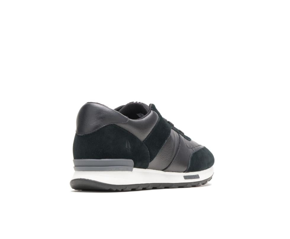 Hush Puppies Jenna Jogger Black Leather | Women Sneakers