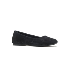 Hush Puppies Kendal Ballet Perfect Fit Black Suede | Women Flats &amp; Slip-Ons