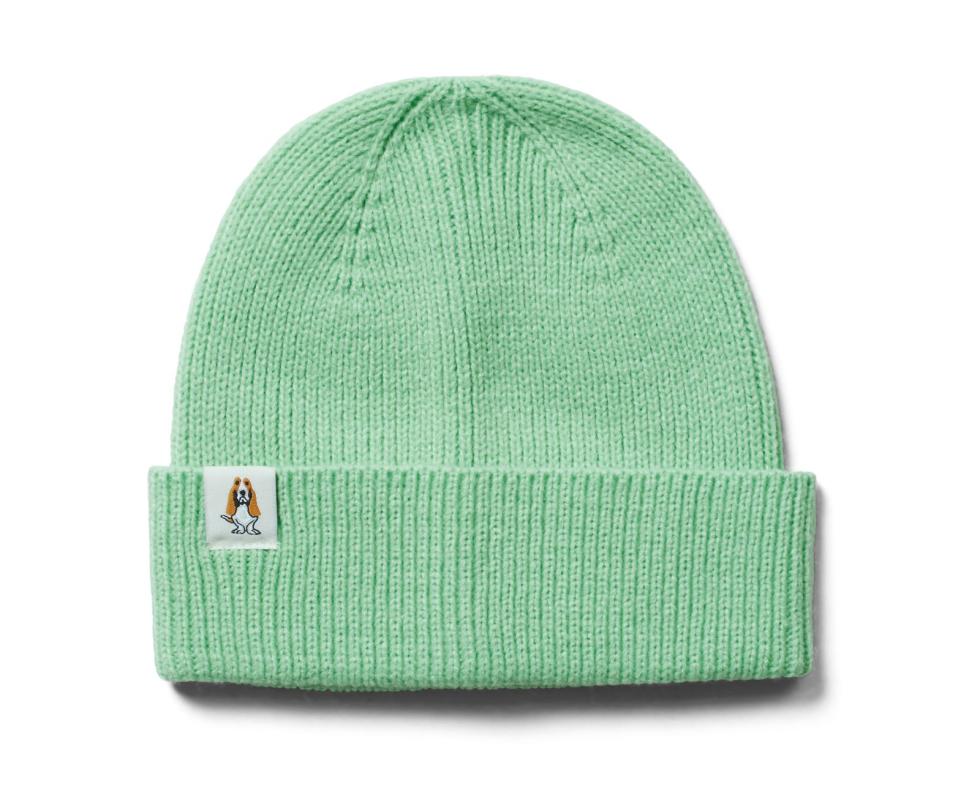 Hush Puppies Knit Beanie Light Sage Green | Men/Women Hats