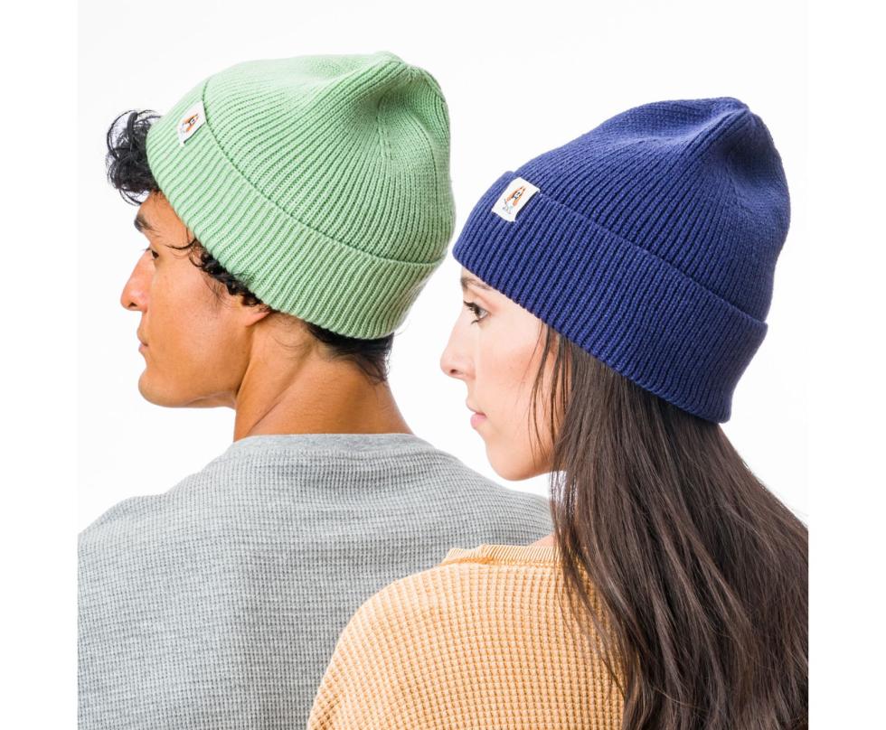 Hush Puppies Knit Beanie Navy | Men/Women Hats