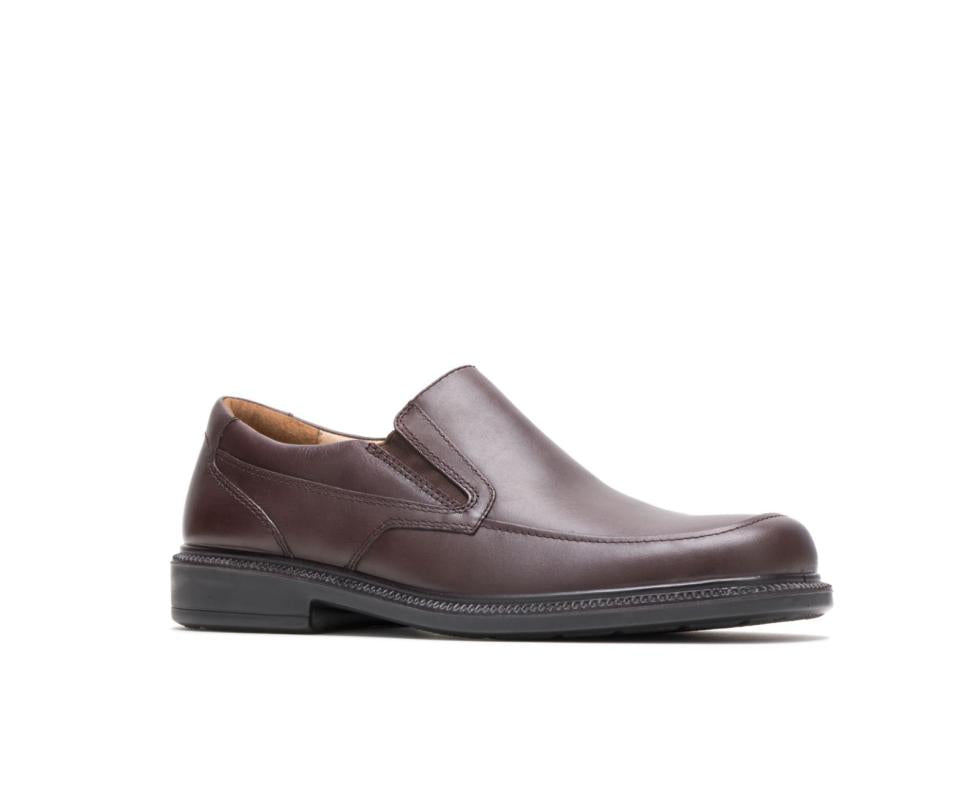 Hush Puppies Leverage Brown | Men Slip-Ons