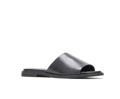 Hush Puppies Lexi Slide Black Leather | Women Sandals