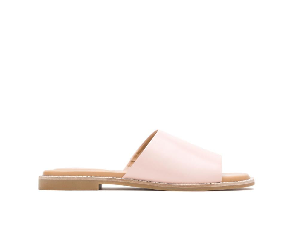 Hush Puppies Lexi Slide Pale Rose Leather | Women Sandals