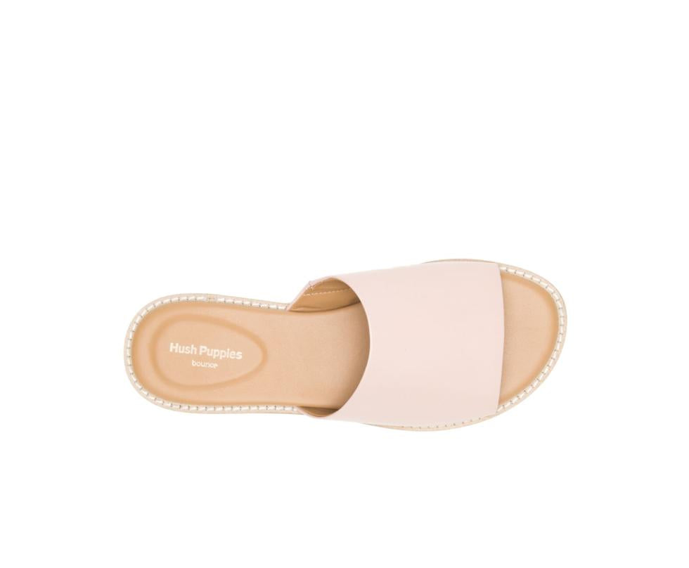 Hush Puppies Lexi Slide Pale Rose Leather | Women Sandals