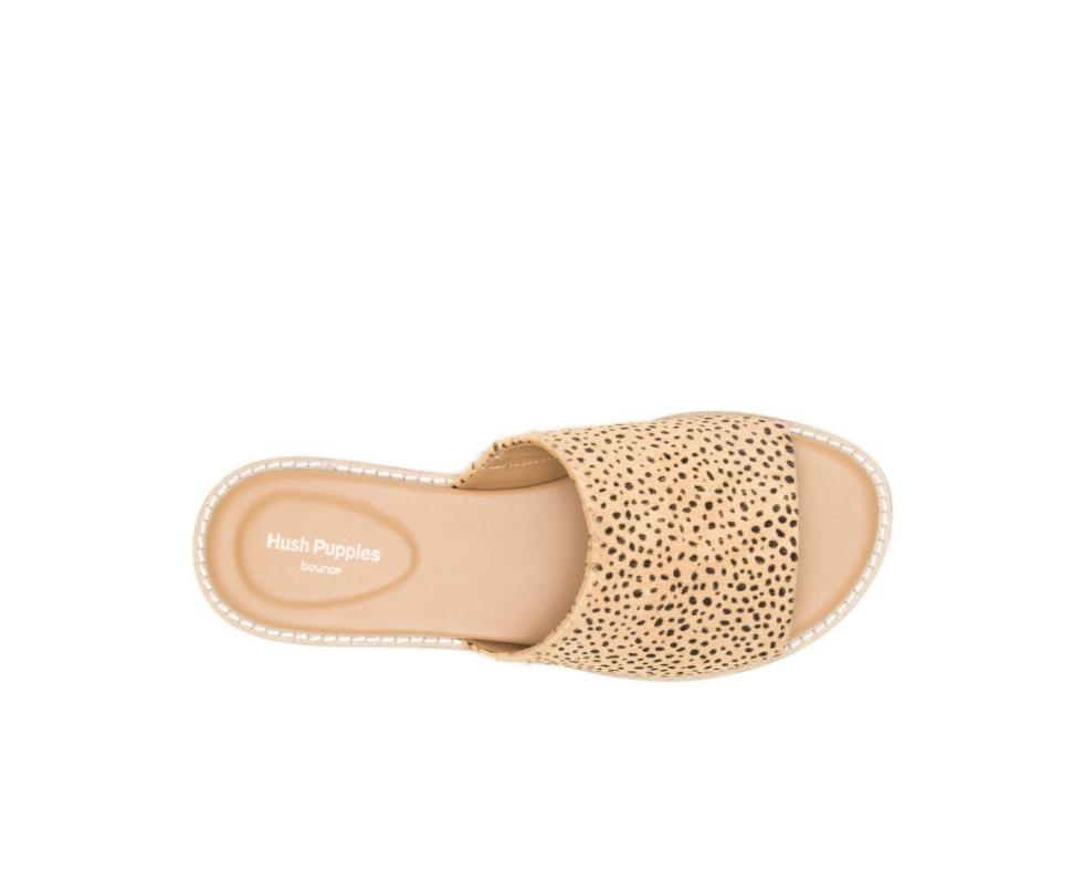 Hush Puppies Lexi Slide Spotted Calf Hair | Women Sandals