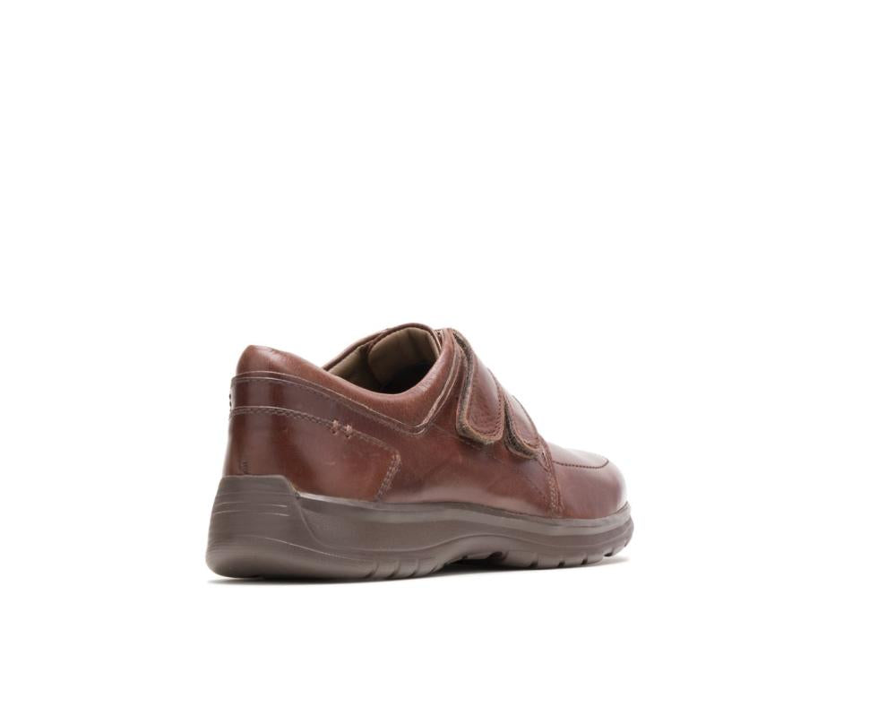 Hush Puppies Luthar Henson Dark Brown Leather | Men Walking Shoes