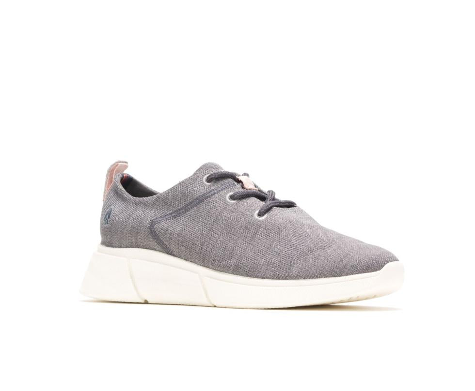 Hush Puppies Makenna Lace Up Grey Multi Heathered | Women Sneakers