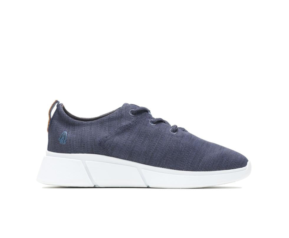 Hush Puppies Makenna Lace Up Navy Heathered | Women Sneakers