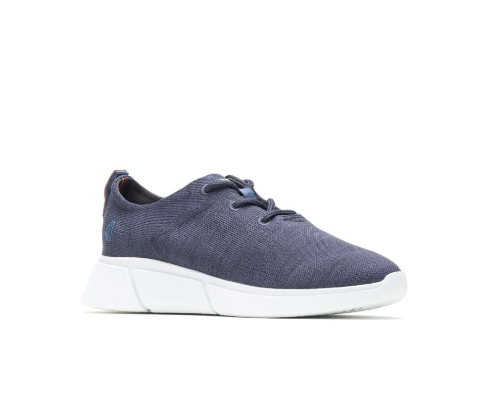 Hush Puppies Makenna Lace Up Navy Heathered | Women Sneakers