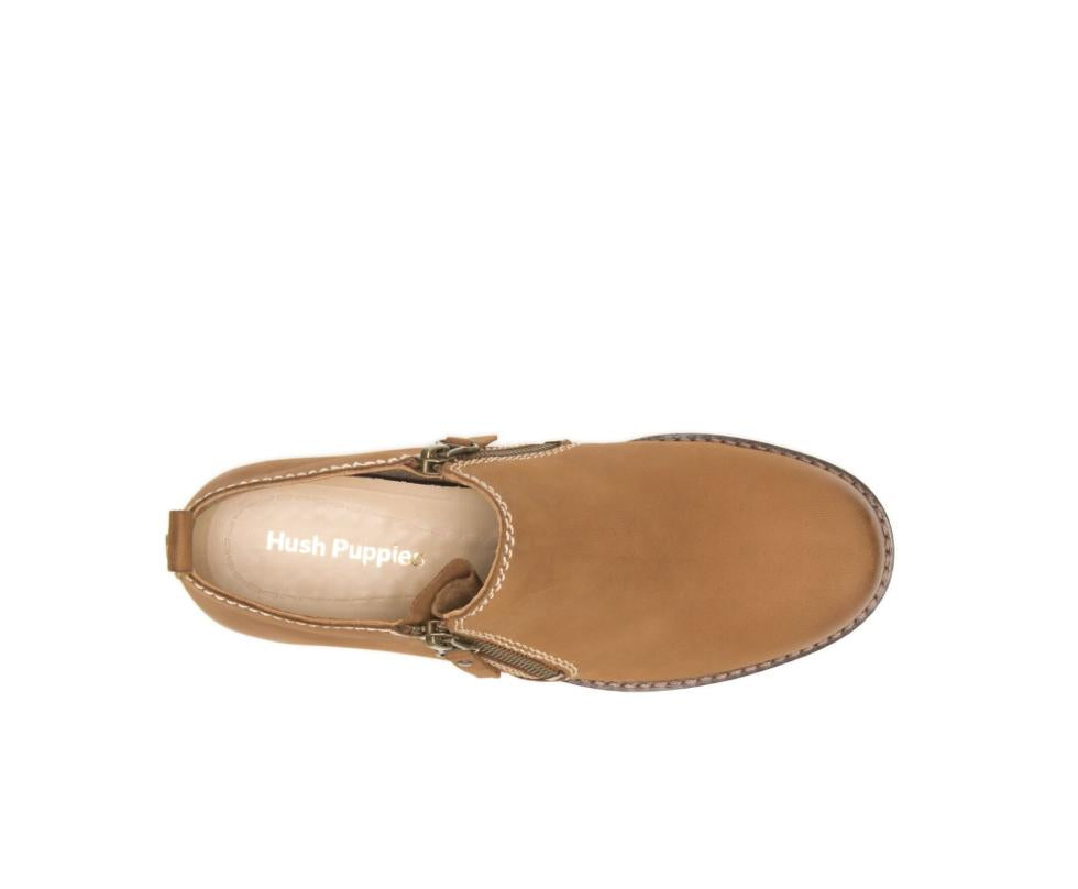 Hush Puppies Mazin Cayto Chestnut Nubuck | Women Boots