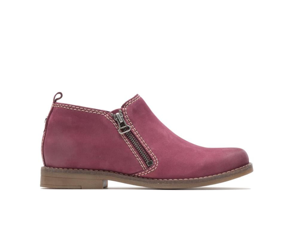 Hush Puppies Mazin Cayto Dark Wine Nubuck | Women Boots