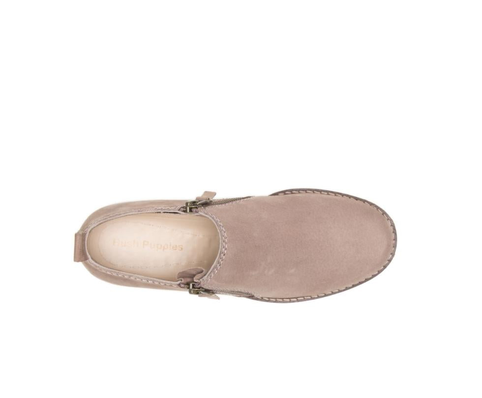 Hush Puppies Mazin Cayto Taupe Nubuck | Women Boots