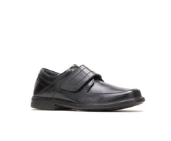 Hush Puppies Peri Hopper Black Leathe17r | Men Walking Shoes