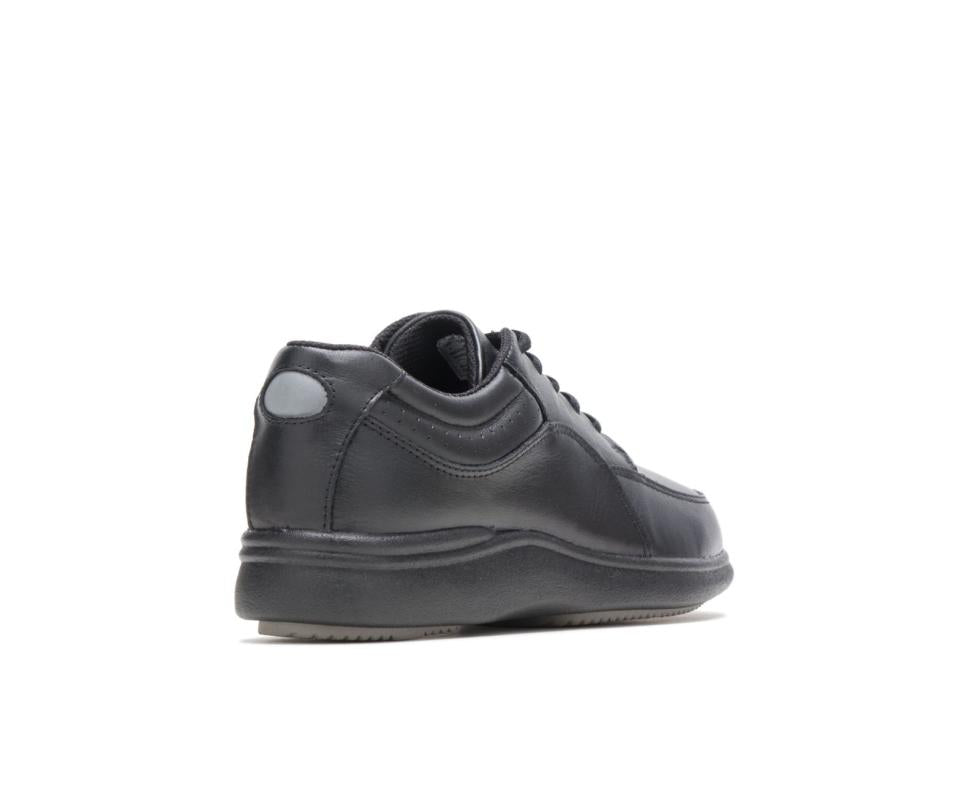 Hush Puppies Power Walker Black Leather | Women Walking Shoes
