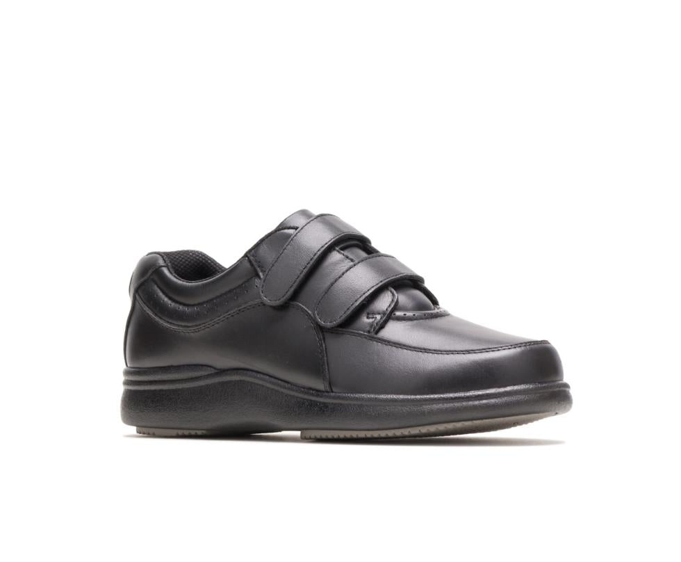 Hush Puppies Power Walker Ii Black Leather | Women Walking Shoes