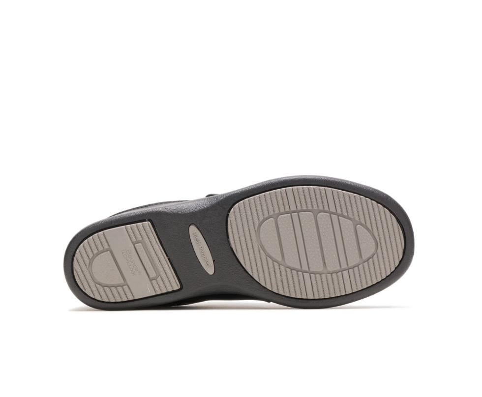 Hush Puppies Power Walker Ii Black Leather | Women Walking Shoes