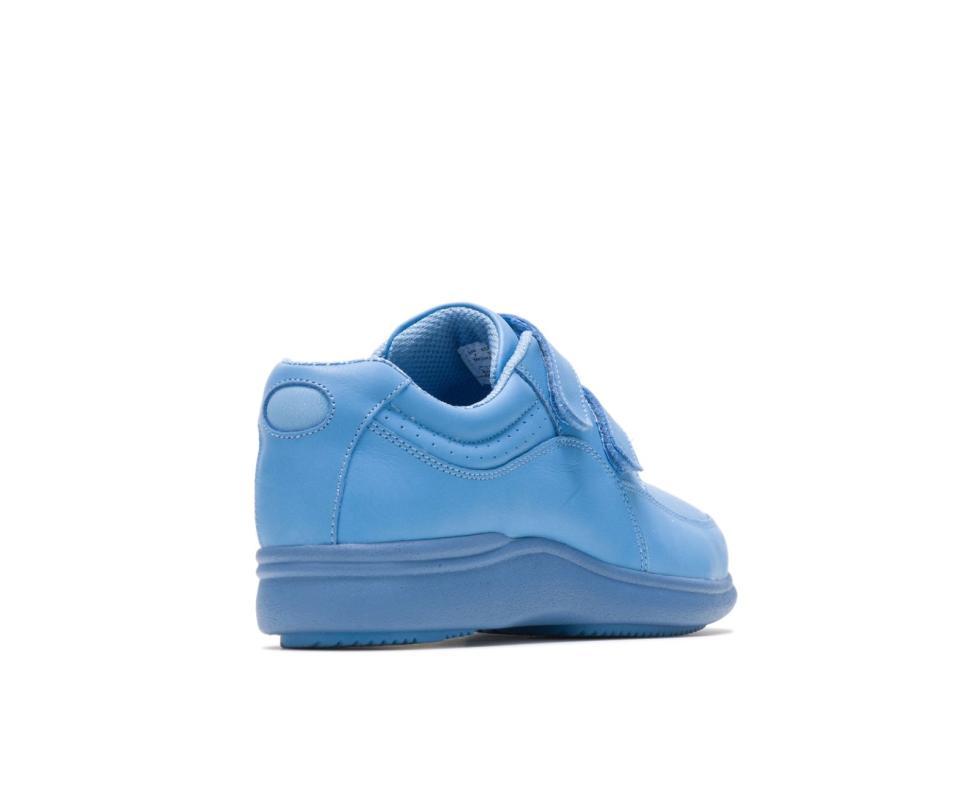 Hush Puppies Power Walker Ii Blue Surf Leather | Women Walking Shoes