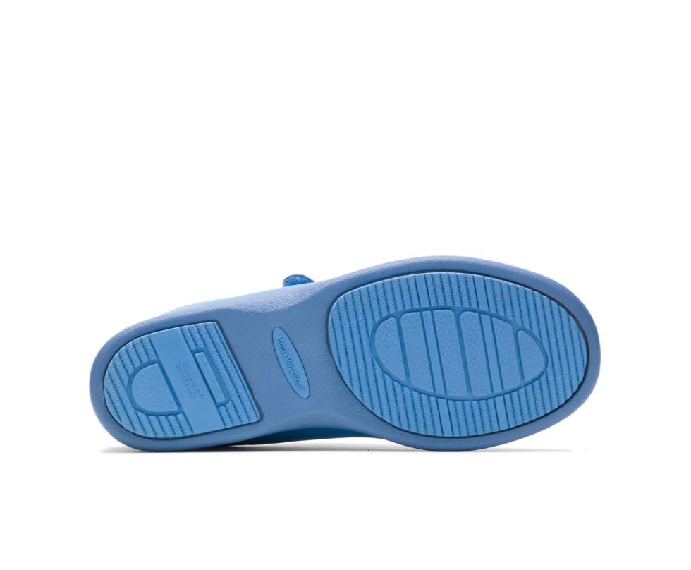 Hush Puppies Power Walker Ii Blue Surf Leather | Women Walking Shoes