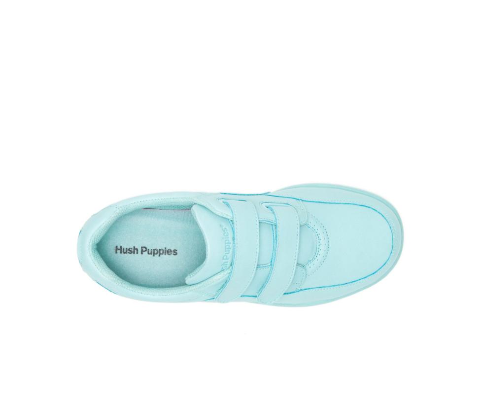 Hush Puppies Power Walker Ii Seafoam Leather | Women Walking Shoes