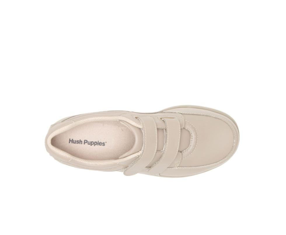 Hush Puppies Power Walker Ii Taupe Leather | Women Walking Shoes