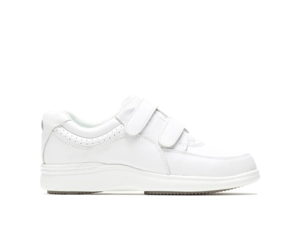 Hush Puppies Power Walker Ii White Leather | Women Walking Shoes