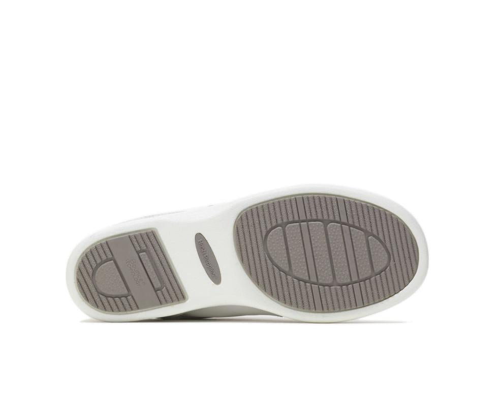 Hush Puppies Power Walker Ii White Leather | Women Walking Shoes
