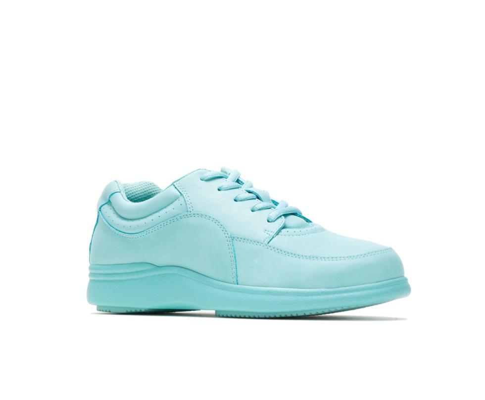 Hush Puppies Power Walker Sea Foam Leather | Women Walking Shoes