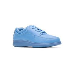 Hush Puppies Power Walker Surf Blue Leather | Women Walking Shoes