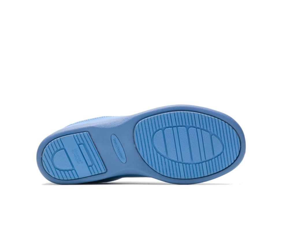 Hush Puppies Power Walker Surf Blue Leather | Women Walking Shoes