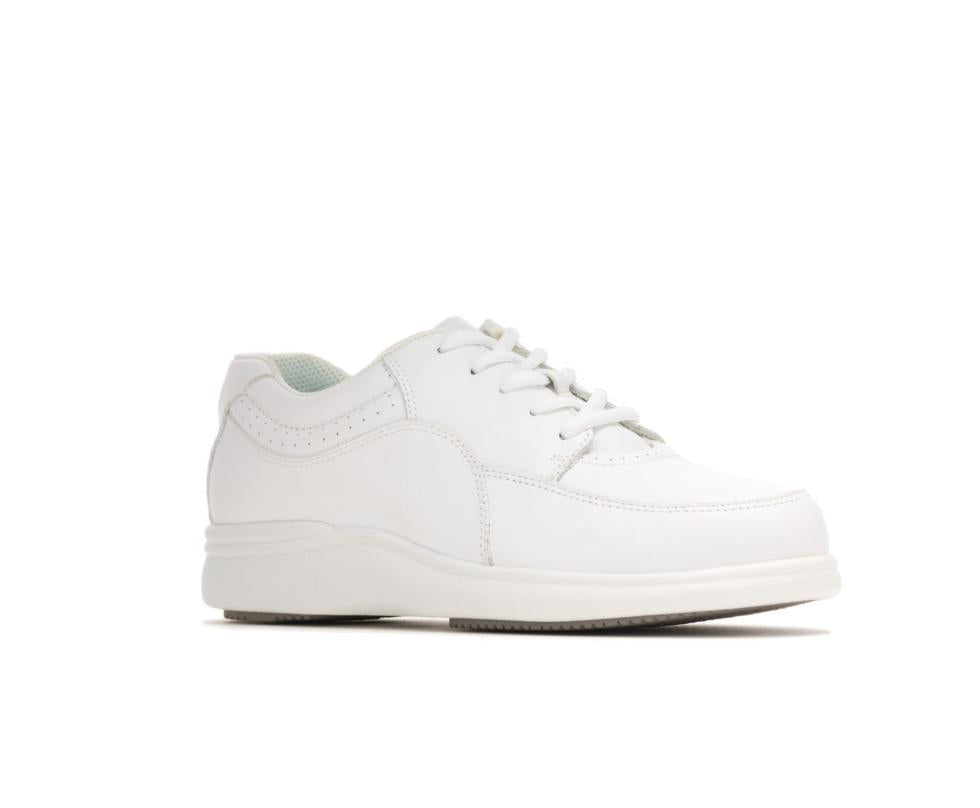Hush Puppies Power Walker White Leather | Women Walking Shoes
