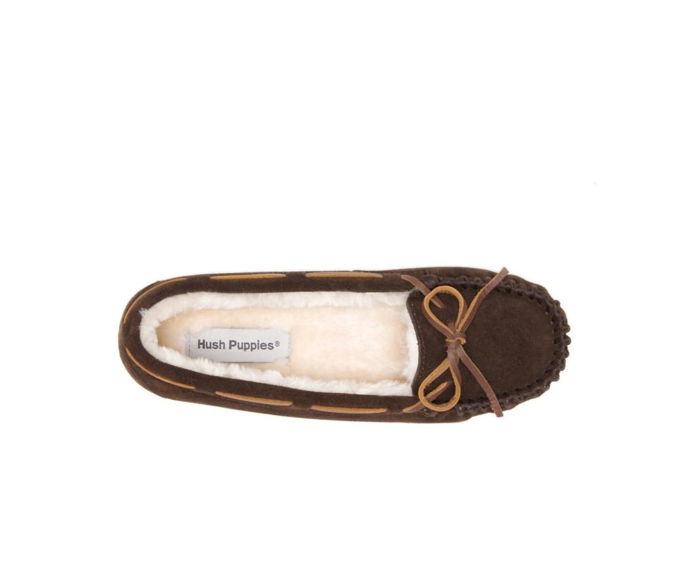 Hush Puppies Raquel Jr Trapper Moc Chocolate | Women Slippers