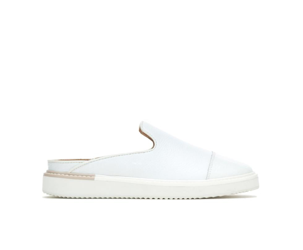 Hush Puppies Sabine Mule White Leather | Women Sneakers