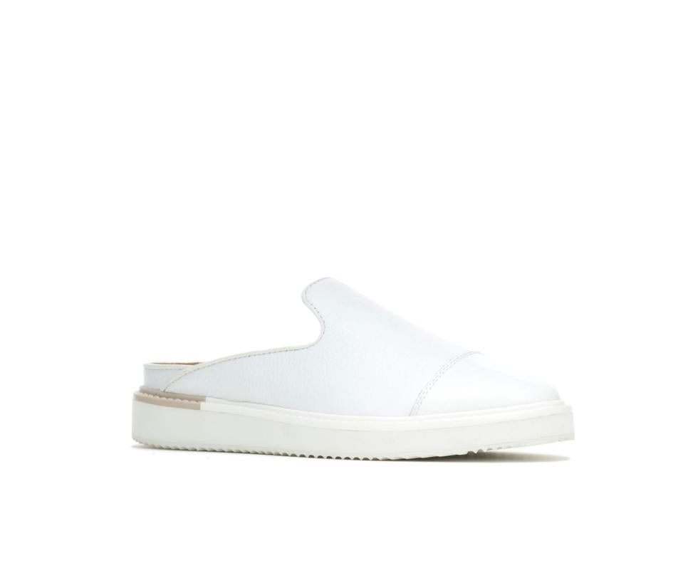 Hush Puppies Sabine Mule White Leather | Women Sneakers