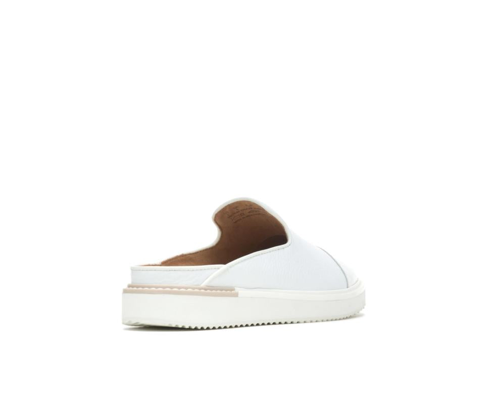 Hush Puppies Sabine Mule White Leather | Women Sneakers