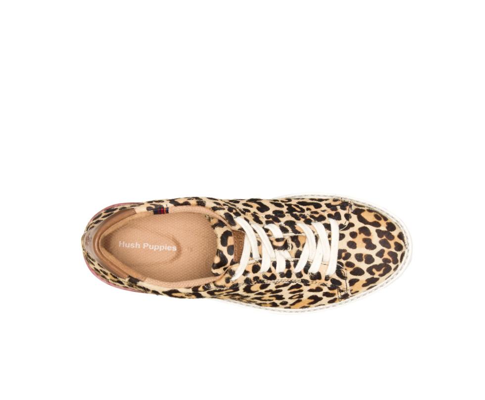Hush Puppies Sabine Sneaker Leopard Calf Hair | Women Sneakers