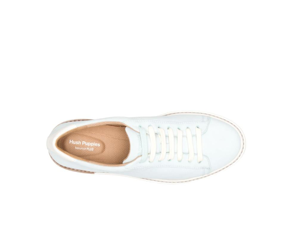 Hush Puppies Sabine Sneaker Pale Blue Leather | Women Sneakers