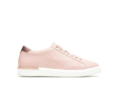Hush Puppies Sabine Sneaker Pale Blush Perf Leather | Women Sneakers