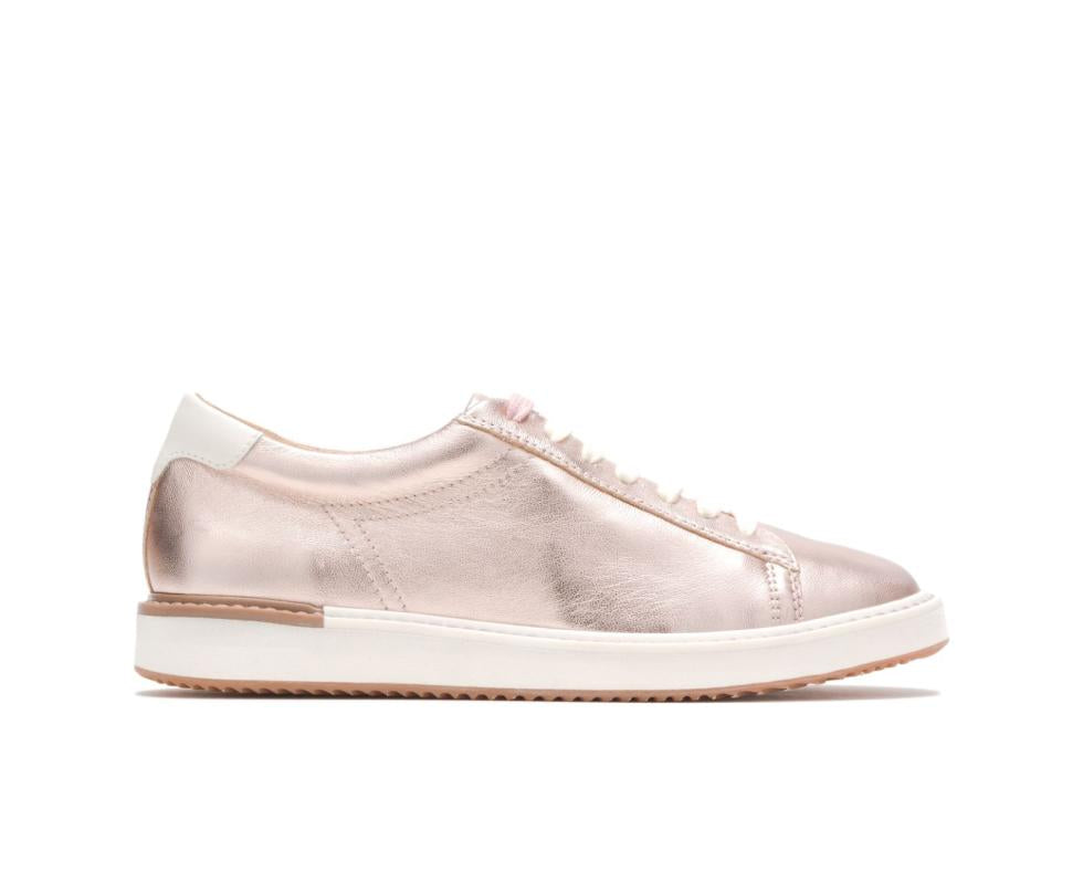 Hush Puppies Sabine Sneaker Rose Gold Leather | Women Sneakers