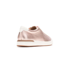 Hush Puppies Sabine Sneaker Rose Gold Leather | Women Sneakers