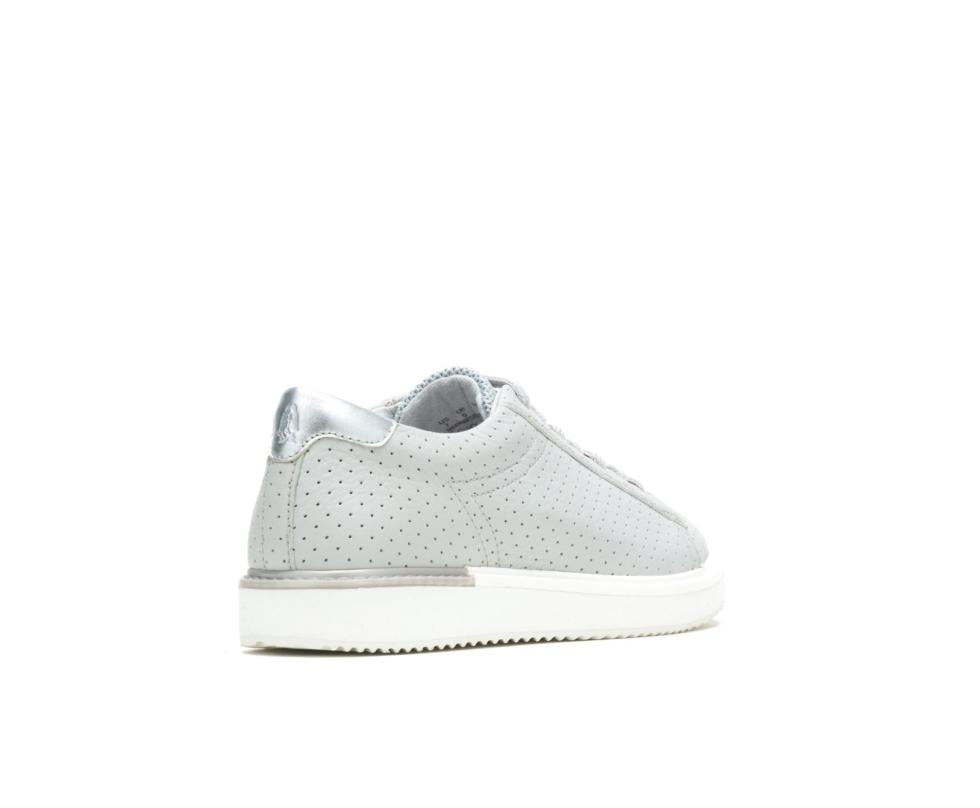 Hush Puppies Sabine Sneaker Vapor Grey Perf Leather | Women Sneakers