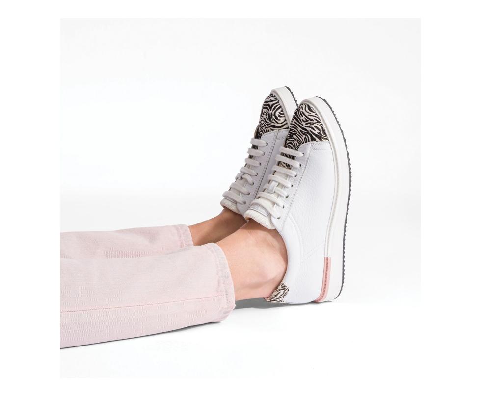 Hush Puppies Sabine Sneaker White Leatherzebra | Women Sneakers