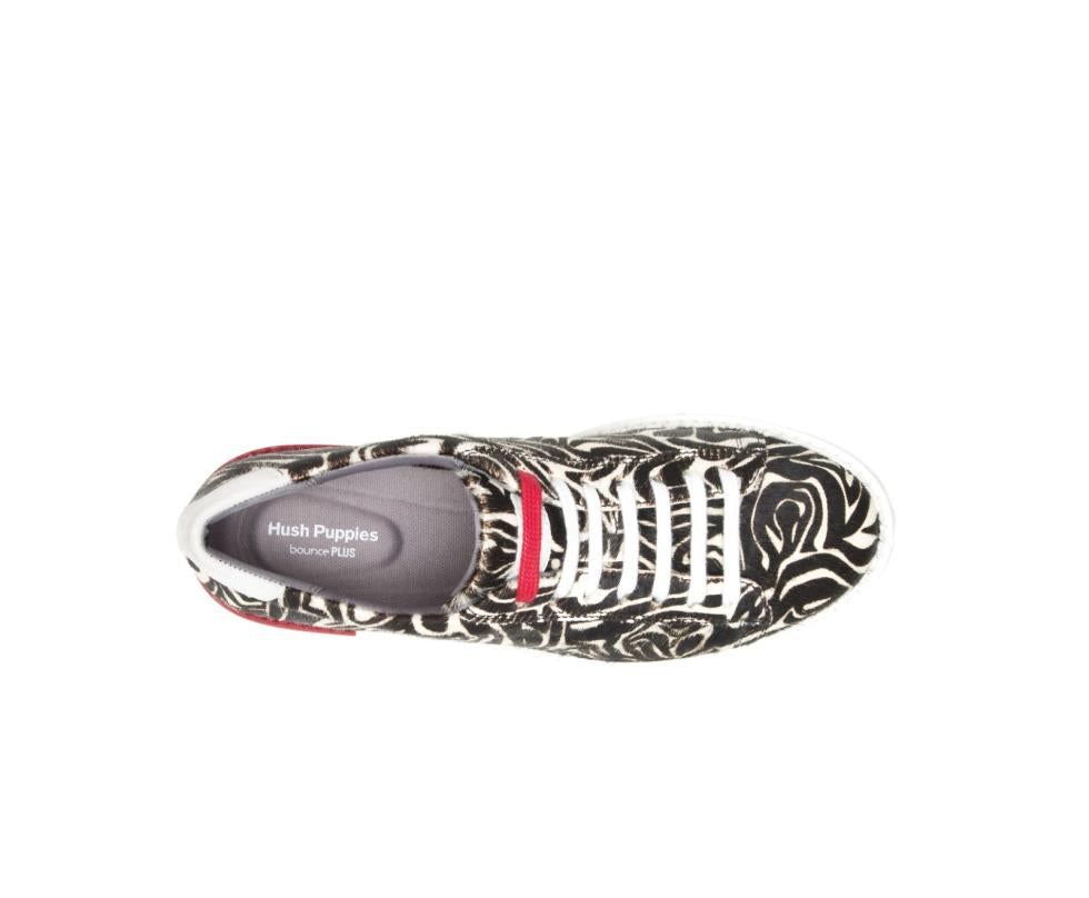 Hush Puppies Sabine Sneaker Zebra Calf Hair | Women Sneakers