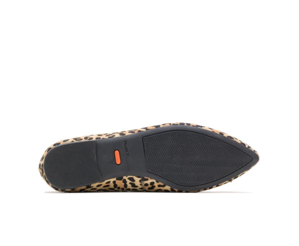 Hush Puppies Sadie Tassel Slip-On Leopard Calf Hair | Women Flats &amp; Slip-Ons