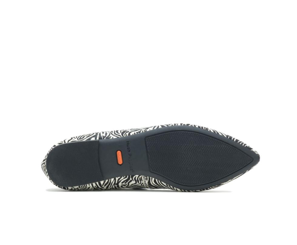 Hush Puppies Sadie Tassel Slip-On Zebra Calf Hair | Women Flats &amp; Slip-Ons